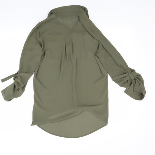 Atmosphere Womens Green   Basic Blouse Size 8