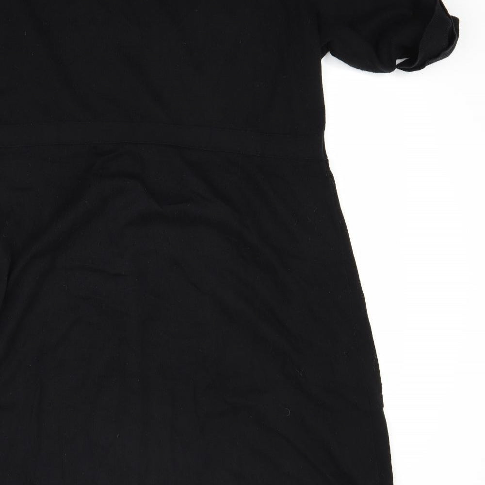 Dorothy Perkins Womens Black   Jumper Dress  Size 16