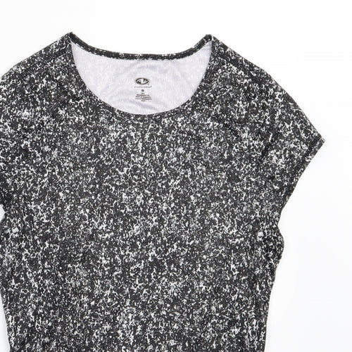 Athletic Works Womens Grey   Basic T-Shirt Size S  - Speckled