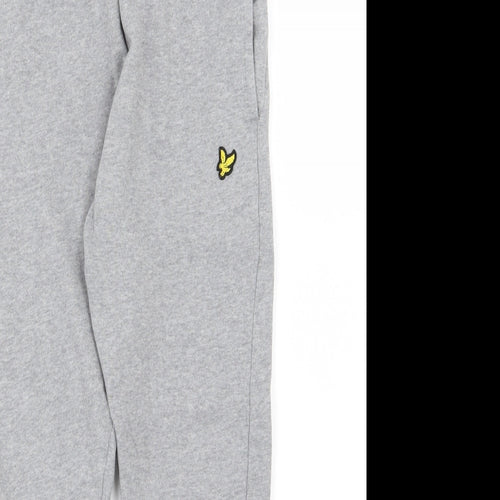Lyle & Scott Boys Grey  Jersey Jogger Trousers Size 10-11 Years
