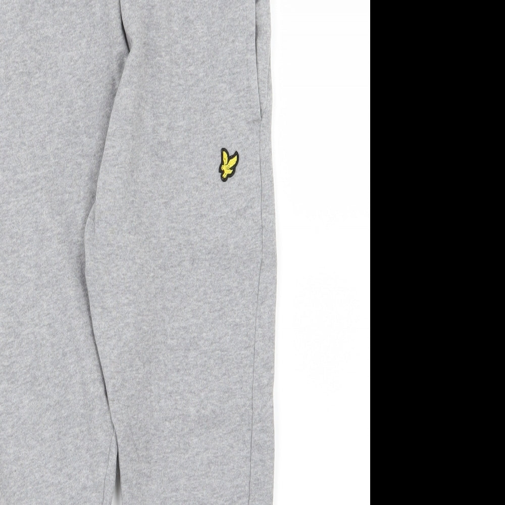 Lyle & Scott Boys Grey  Jersey Jogger Trousers Size 10-11 Years