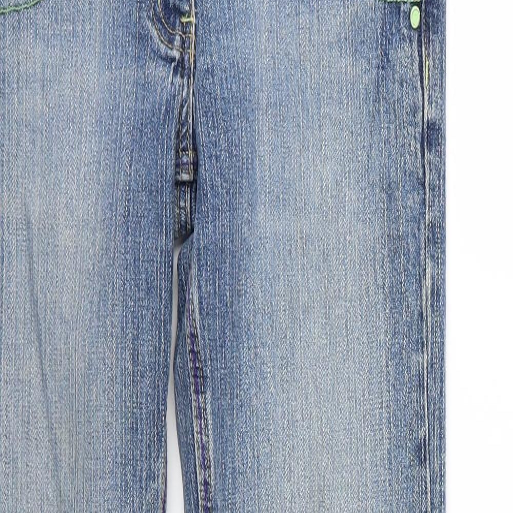 George Womens Blue  Denim Bootcut Jeans Size 8 L30 in