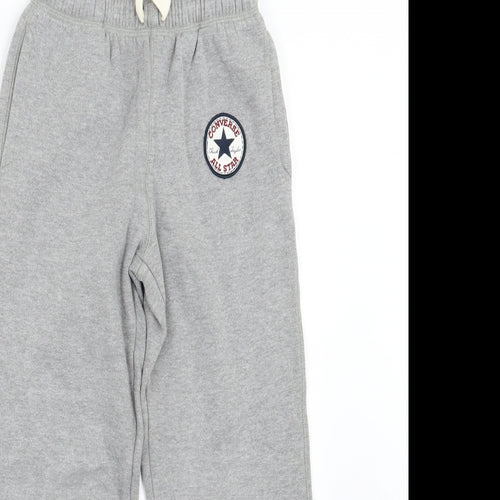 Converse Boys Grey  Jersey Jogger Trousers Size 8-9 Years