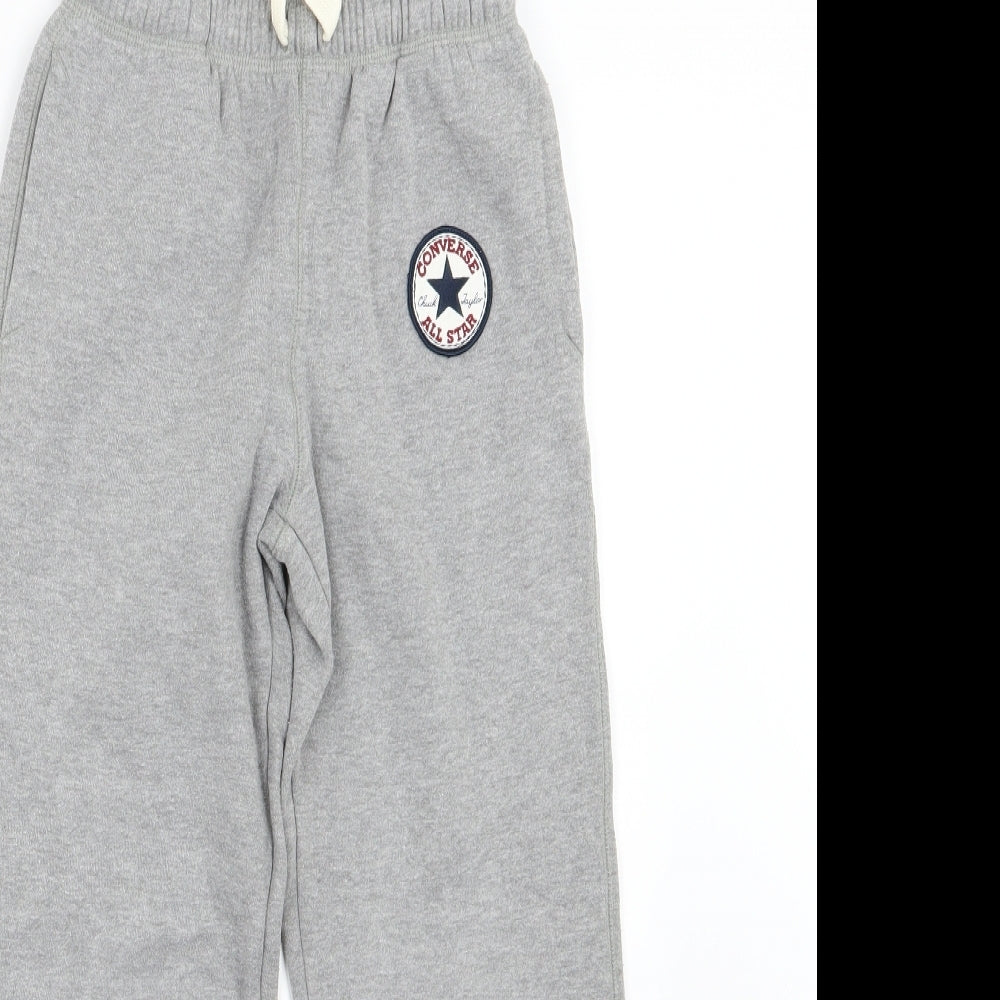 Converse Boys Grey  Jersey Jogger Trousers Size 8-9 Years