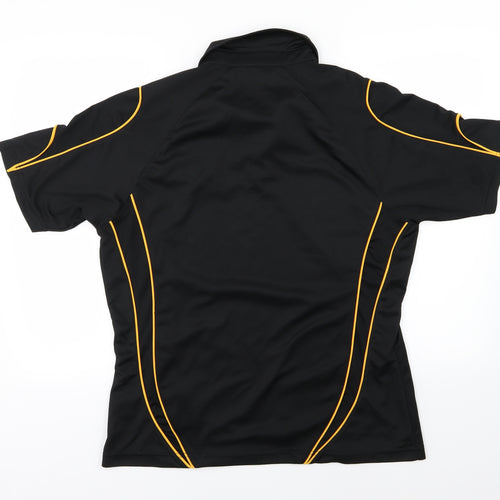 Kooga Mens Black Striped Jersey  T-Shirt Size M  - Rochdale Cobras