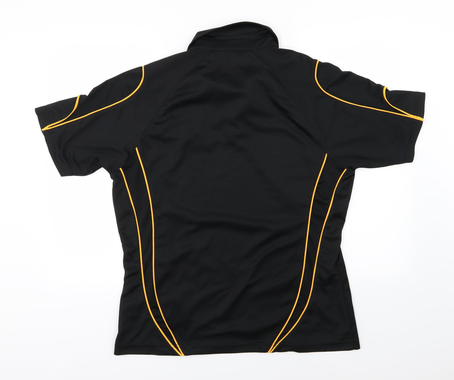Kooga Mens Black Striped Jersey  T-Shirt Size M  - Rochdale Cobras