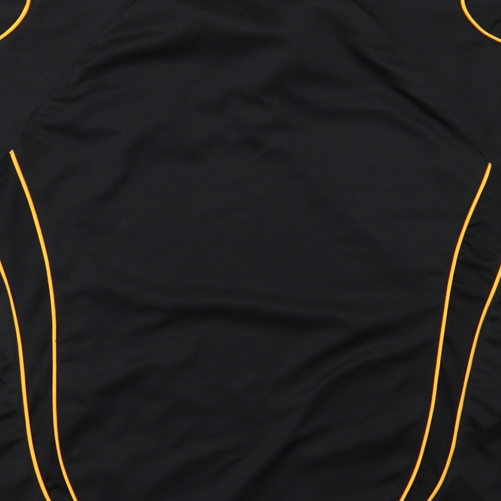 Kooga Mens Black Striped Jersey  T-Shirt Size M  - Rochdale Cobras