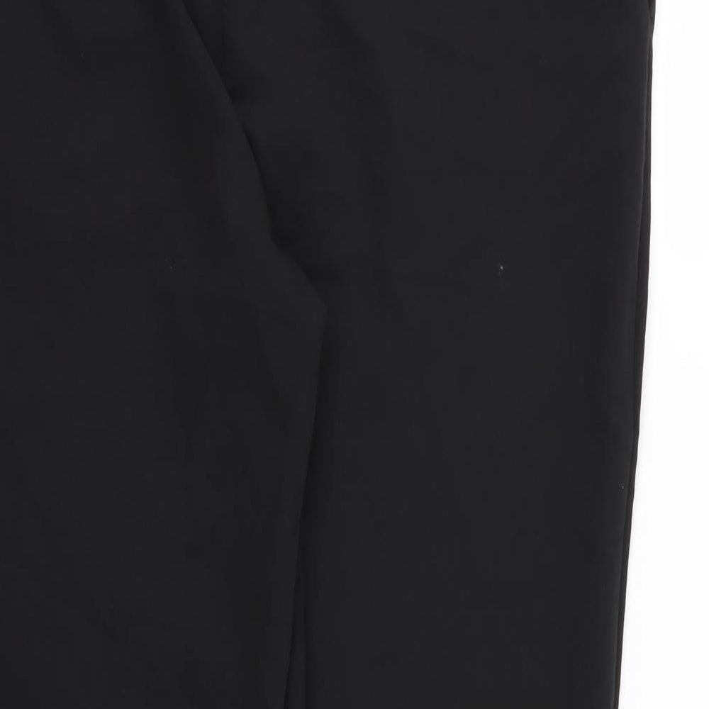 Dorothy Perkins Womens Black  Rayon Trousers  Size 16 L28 in