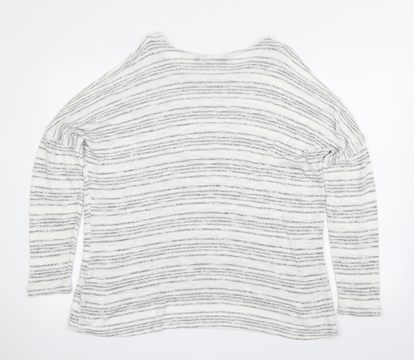 New Look Womens White   Pullover Jumper Size 16