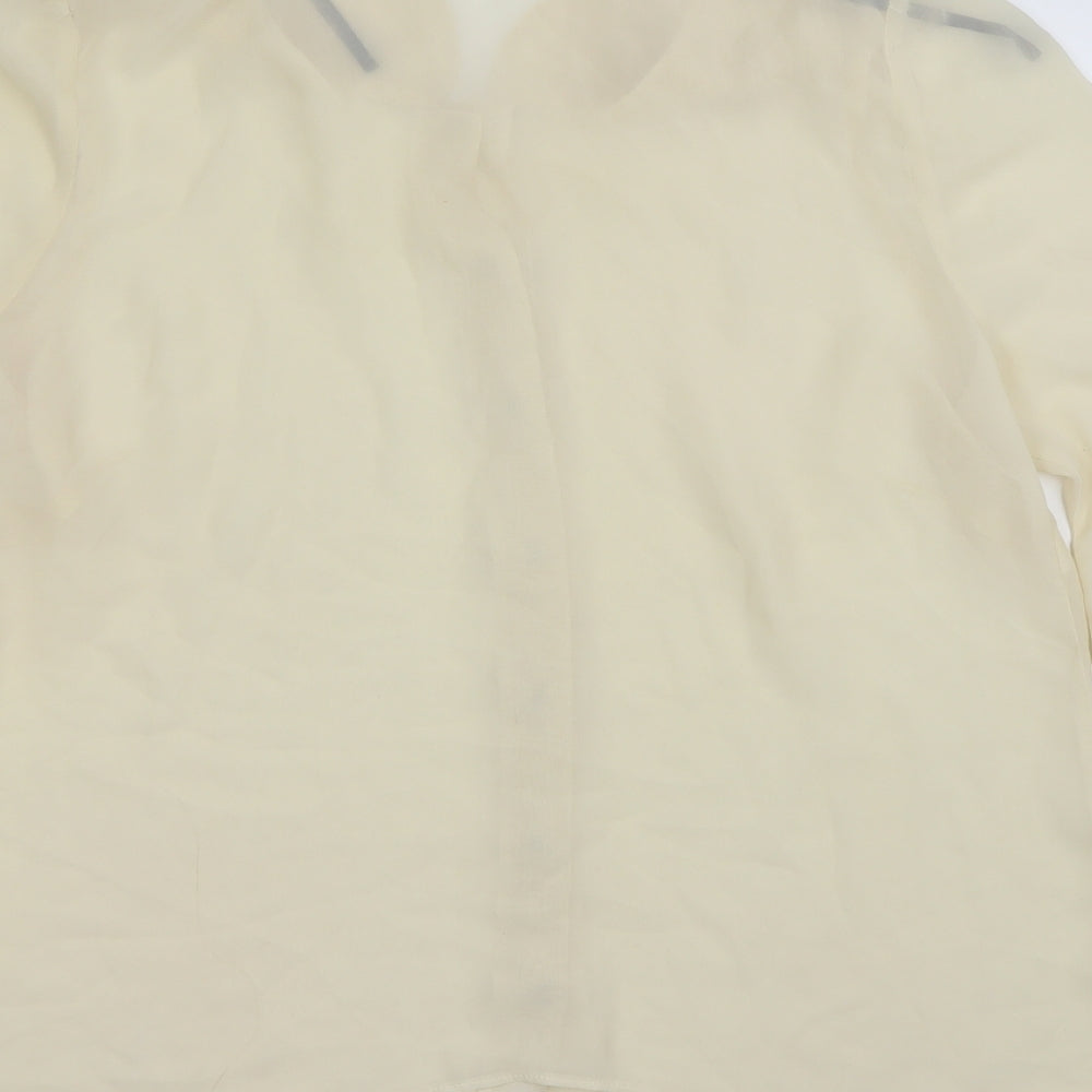 Atmosphere Womens Ivory   Basic Blouse Size 16