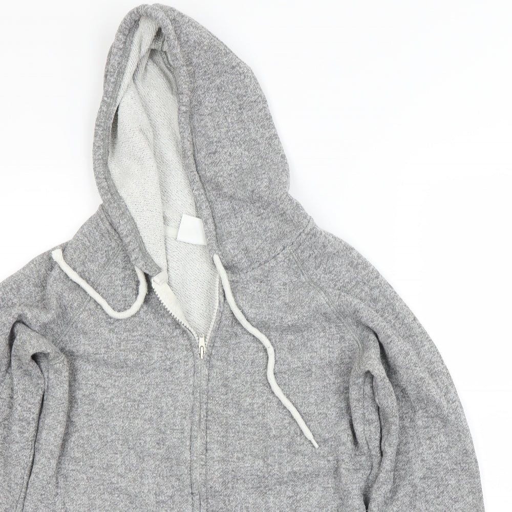 WHITE LABEL  Boys Grey   Full Zip Hoodie Size 12 Years