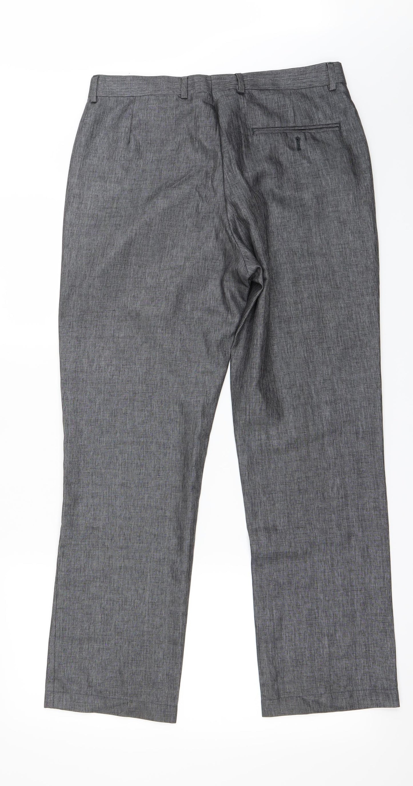 blackberys Mens Grey   Trousers  Size 32 in L28 in