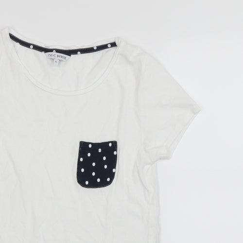 NEXT Womens White   Basic T-Shirt Size XS