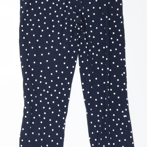 NEXT Womens Blue Polka Dot  Jegging Leggings Size XS L25 in