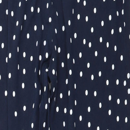 NEXT Womens Blue Polka Dot  Jegging Leggings Size XS L25 in