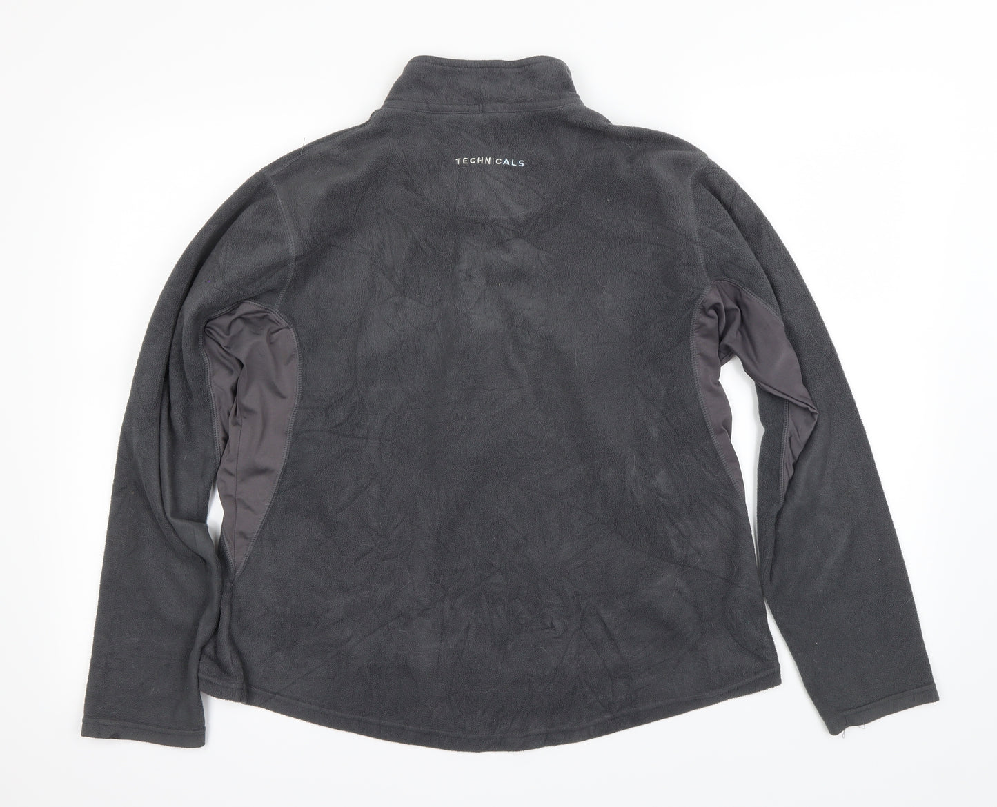 tecnicals Womens Grey   Henley Jumper Size 16