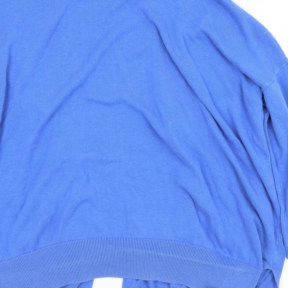 Marks and Spencer Womens Blue   Cardigan Jumper Size XL