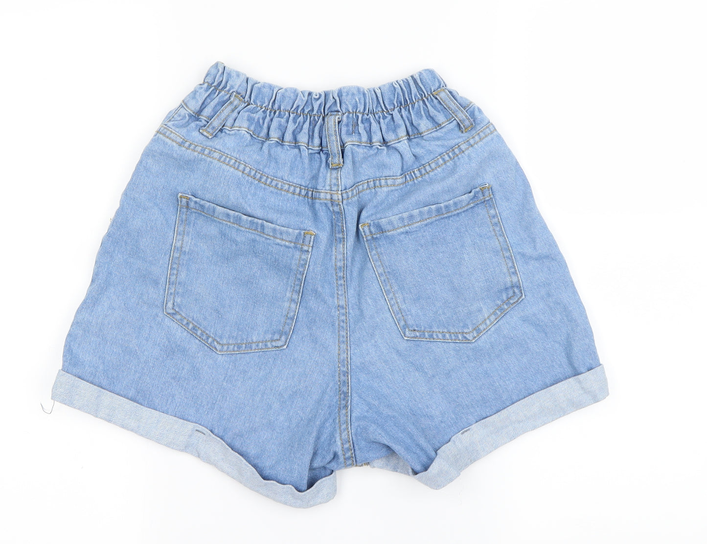 New Look Womens Blue   Hot Pants Shorts Size 10