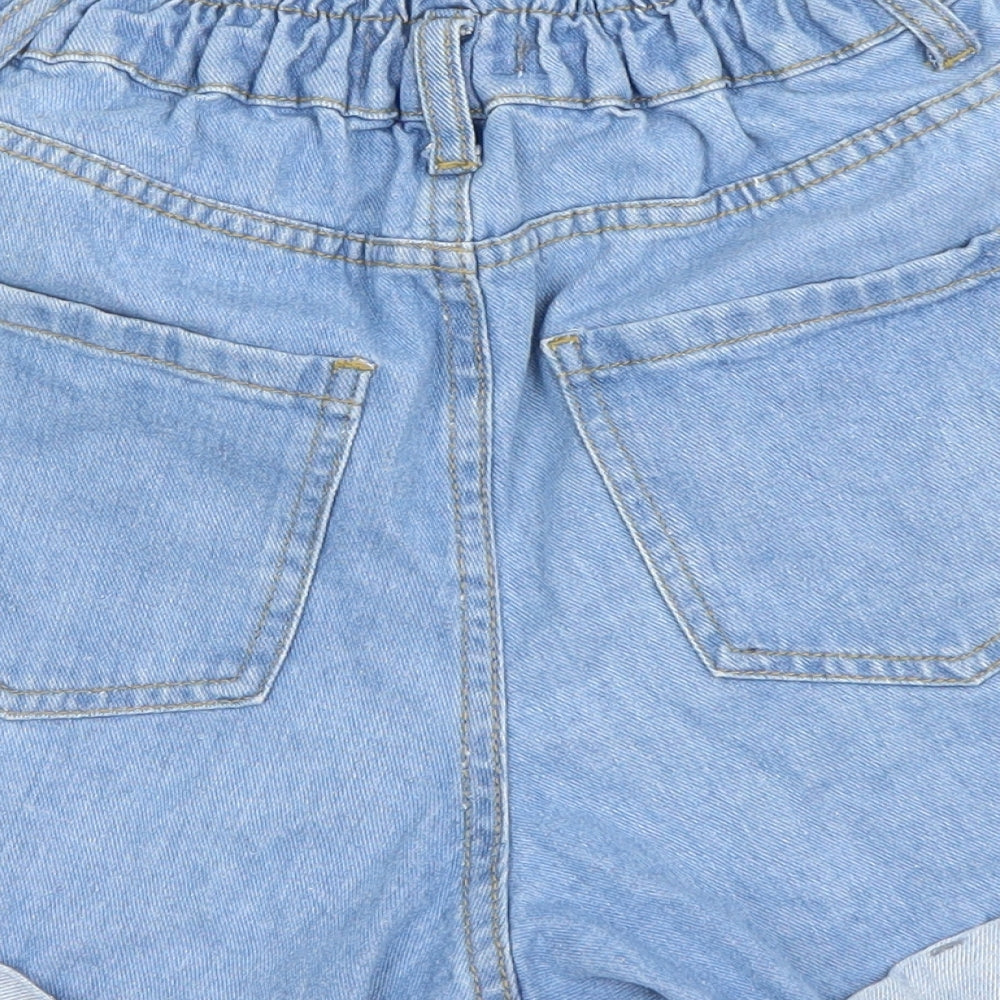 New Look Womens Blue   Hot Pants Shorts Size 10