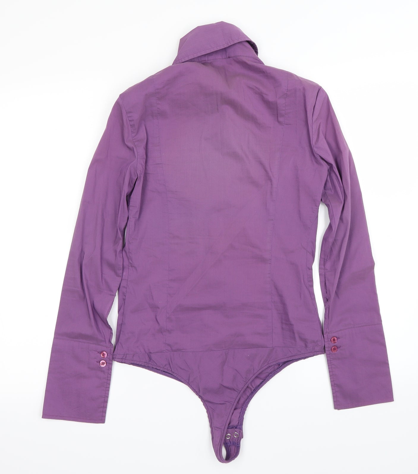 Preworn Womens Purple   Bodysuit One-Piece Size 8