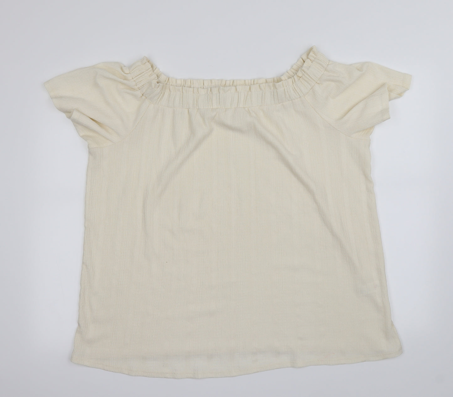 George Womens Ivory   Basic Blouse Size 18
