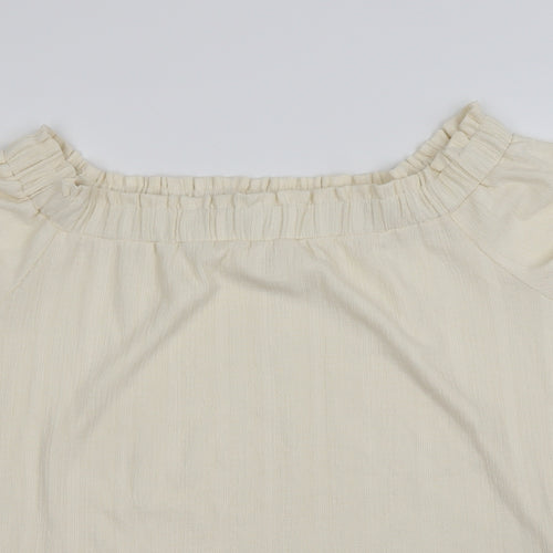 George Womens Ivory   Basic Blouse Size 18