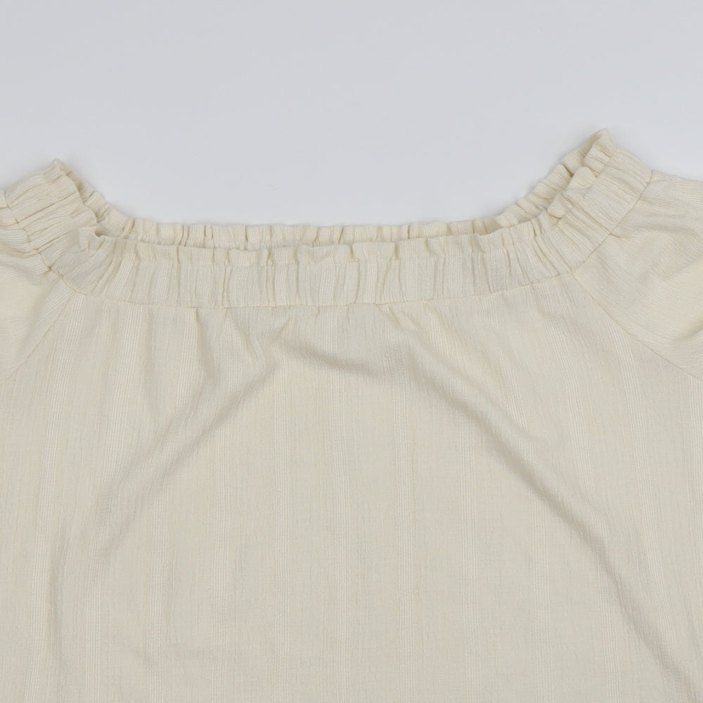 George Womens Ivory   Basic Blouse Size 18