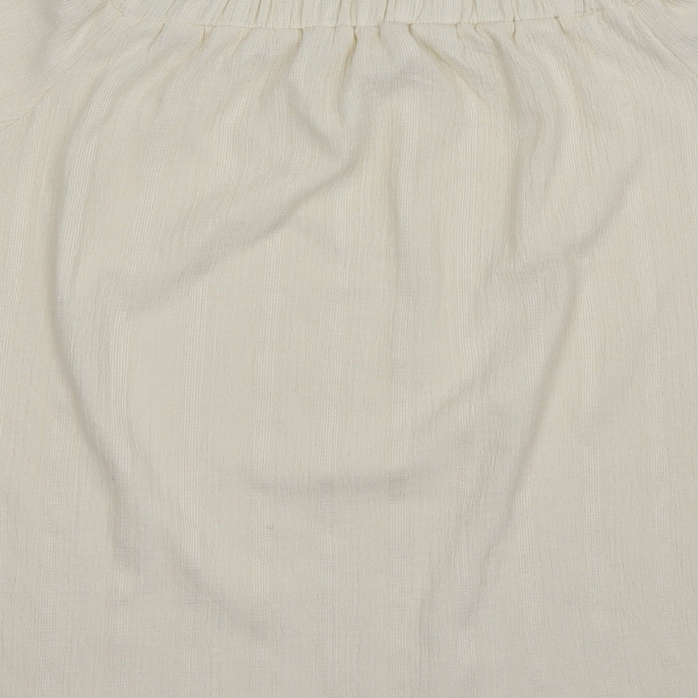George Womens Ivory   Basic Blouse Size 18