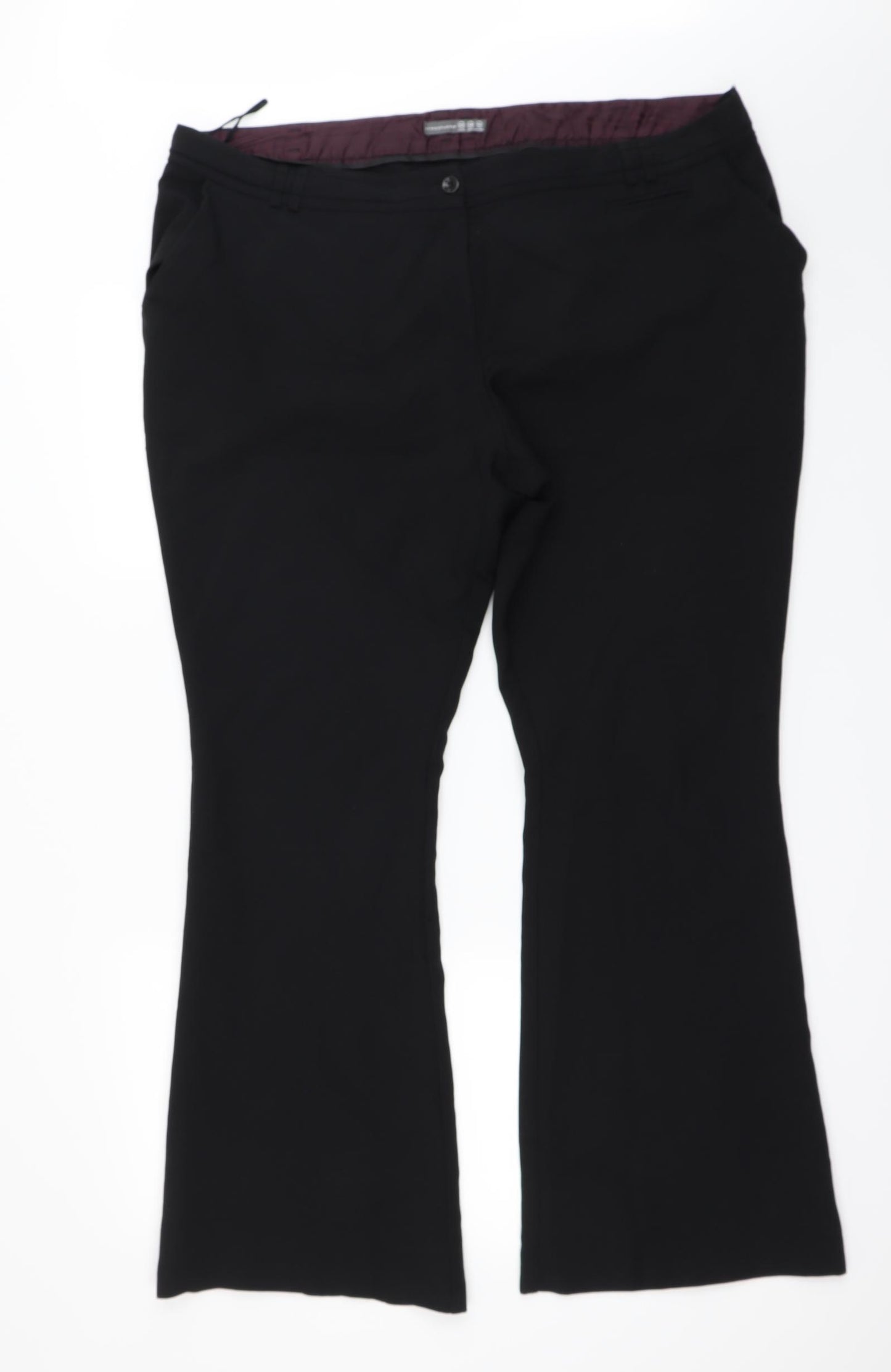 Atmosphere Womens Black   Trousers  Size 20 L29 in
