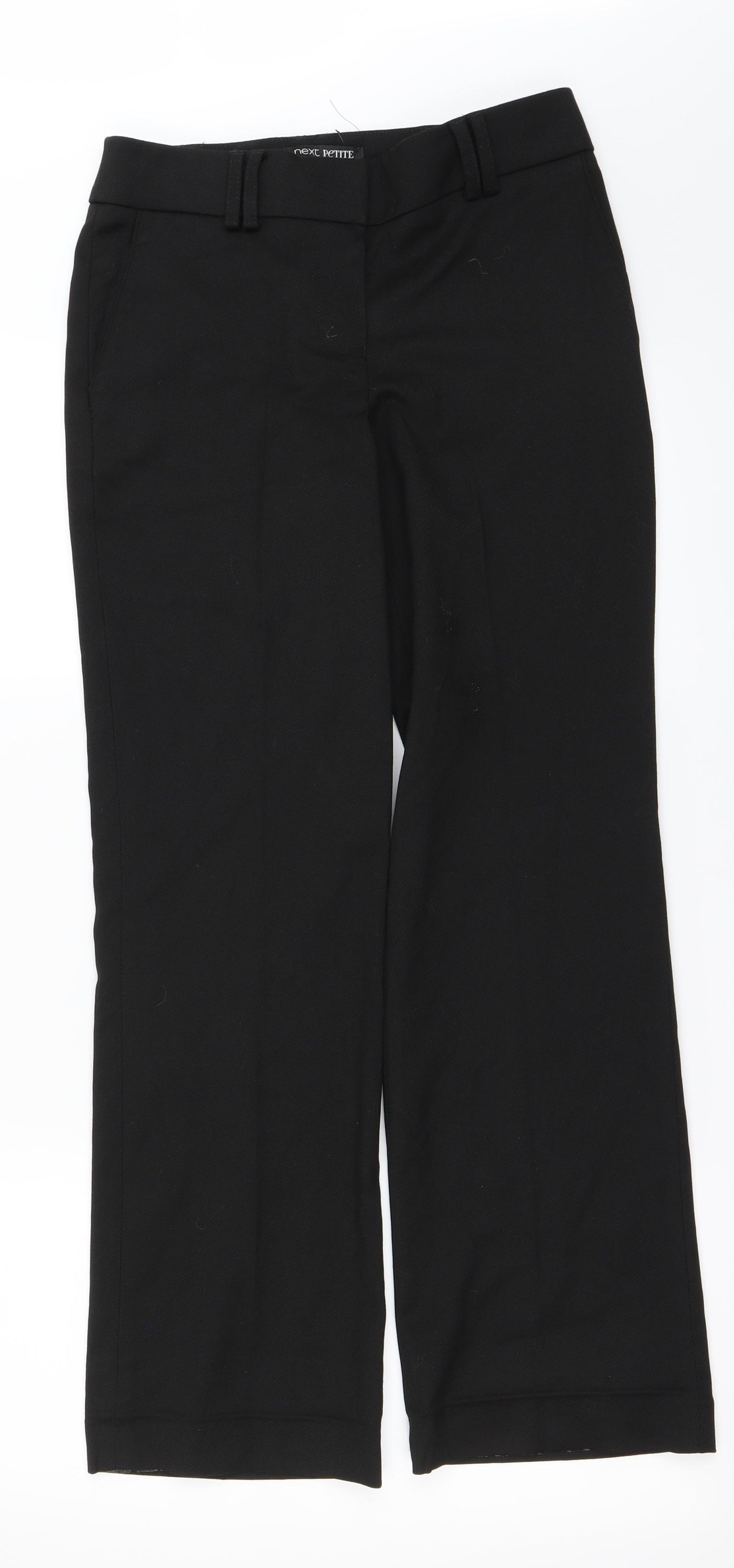NEXT Womens Black   Trousers  Size 6 L28 in