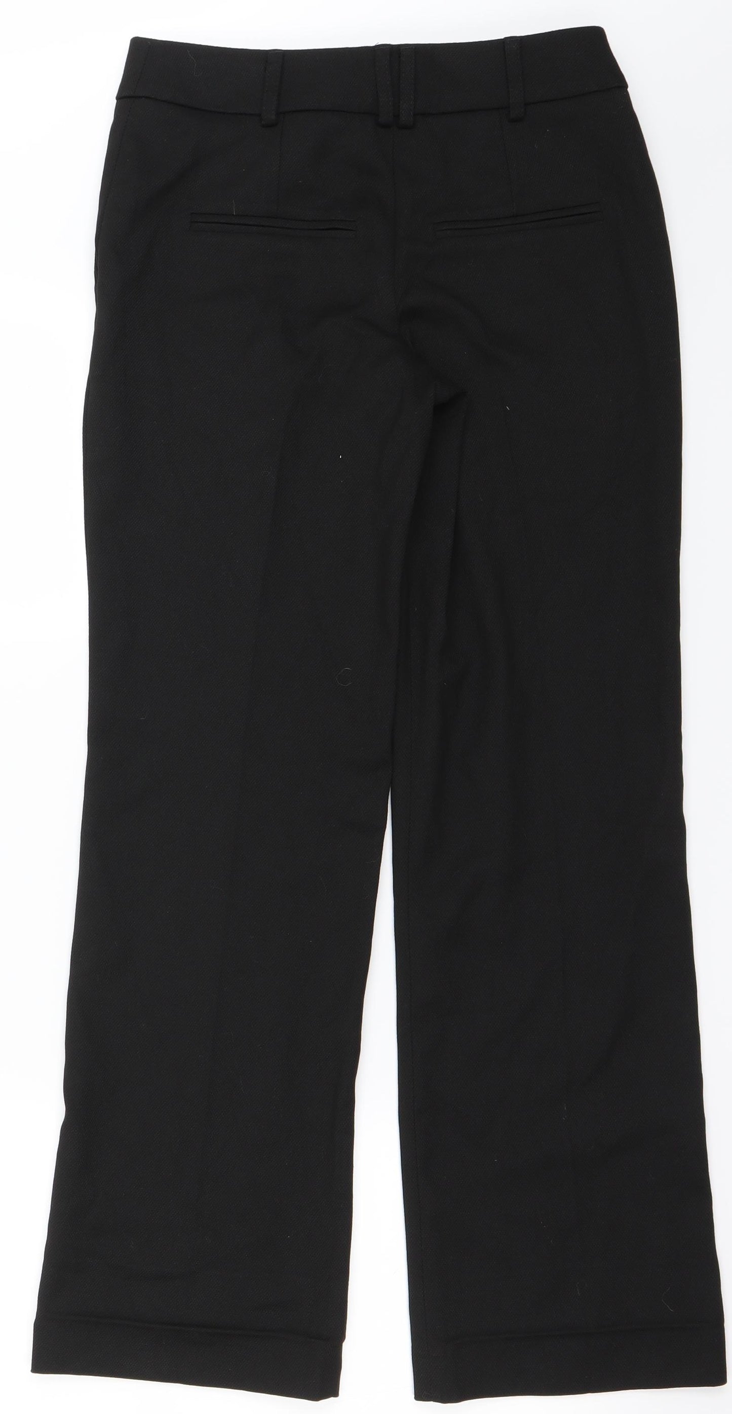 NEXT Womens Black   Trousers  Size 6 L28 in