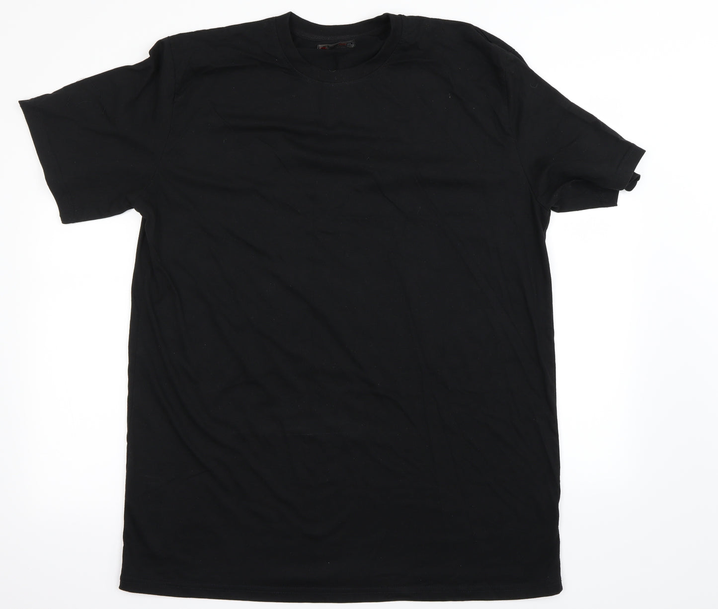 Preworn Mens Black    T-Shirt Size 4XL