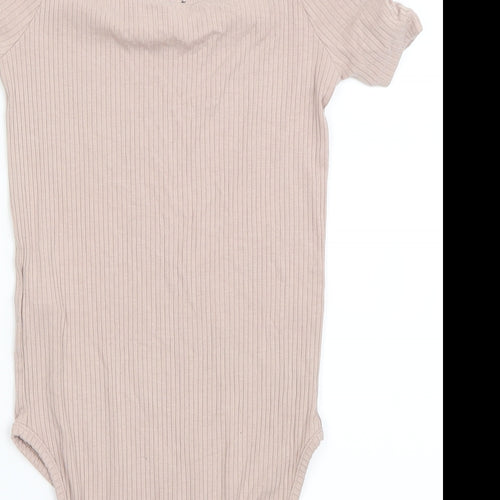 Topshop Womens Pink   Bodysuit One-Piece Size 6