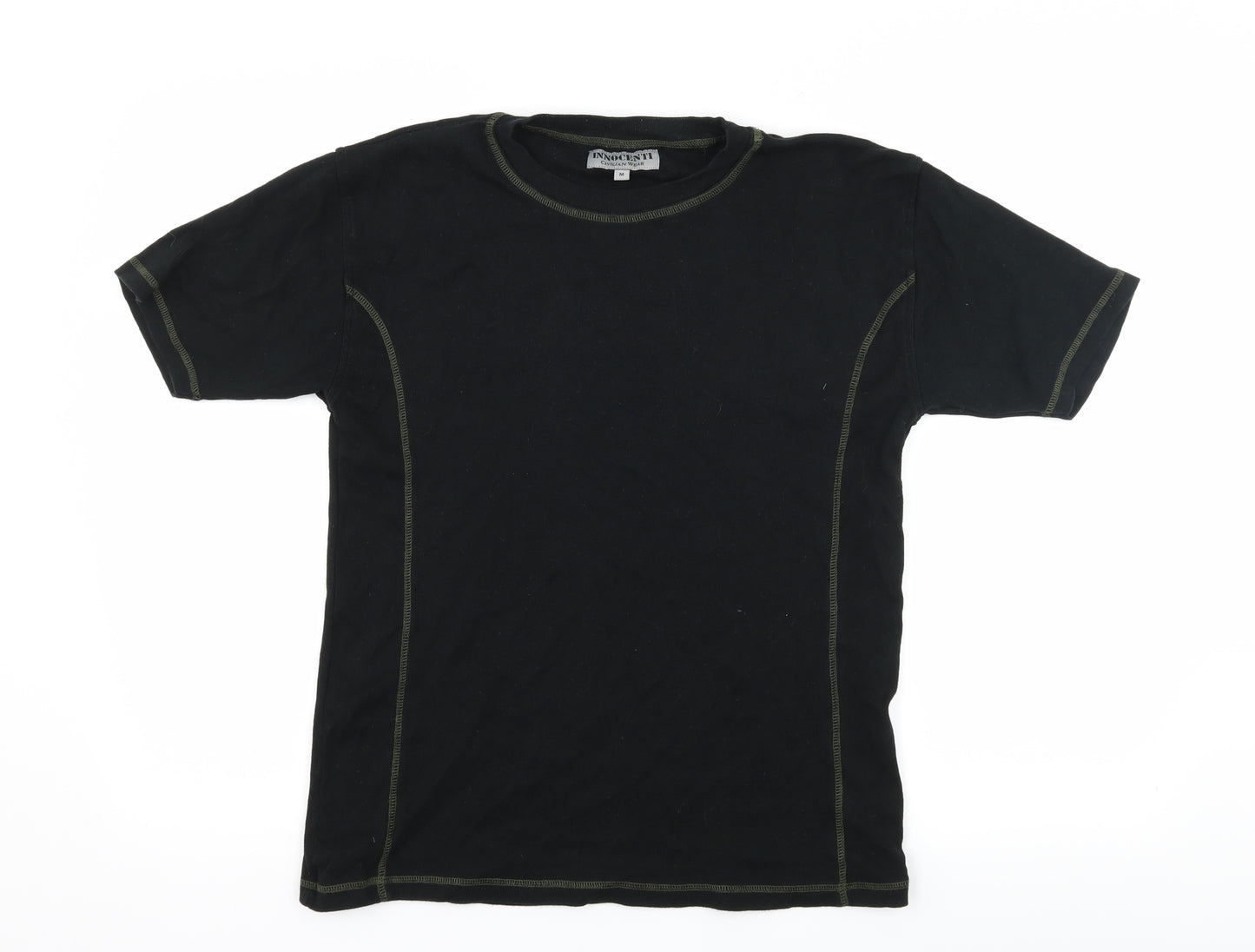 Innocenti Mens Black  Jersey  T-Shirt Size M