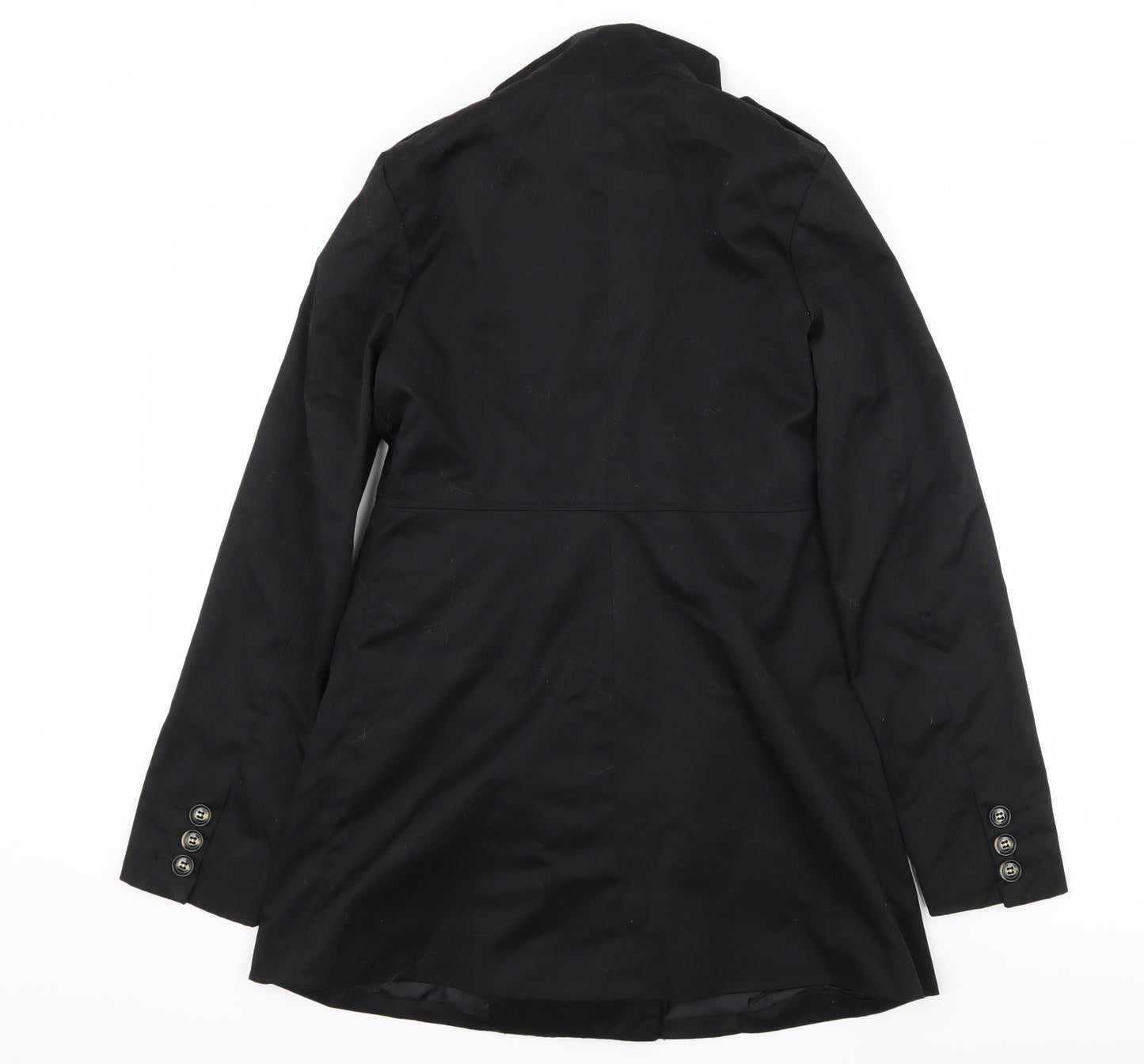 Divided by H&M Womens Black   Pea Coat Coat Size 10