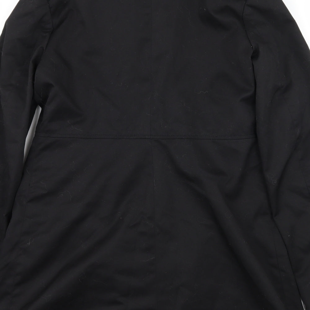 Divided by H&M Womens Black   Pea Coat Coat Size 10