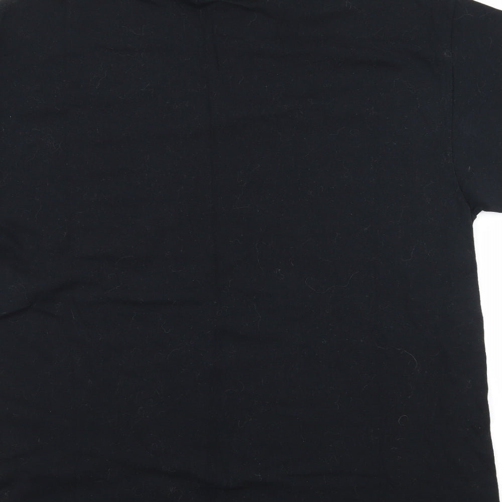Gildan Mens Black  Jersey  T-Shirt Size L  - Super Smash Bros