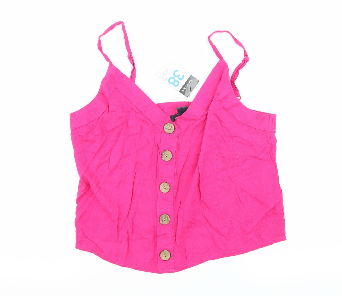 Primark Womens Pink   Camisole Tank Size 10
