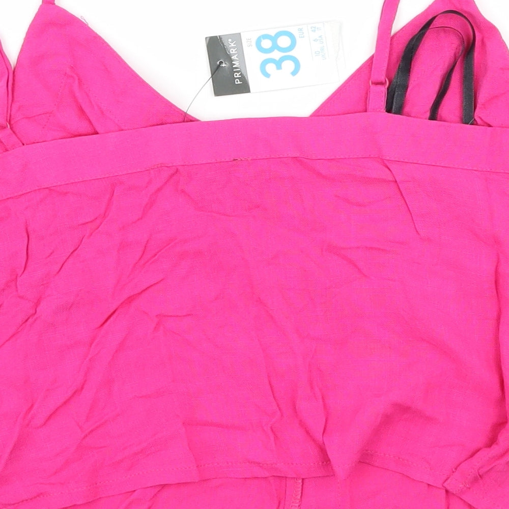 Primark Womens Pink   Camisole Tank Size 10