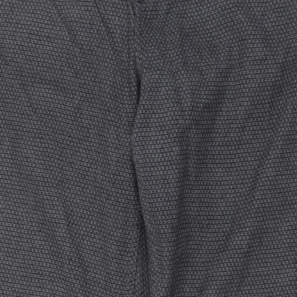 Fat Face Womens Grey Polka Dot  Trousers  Size 6 L28 in