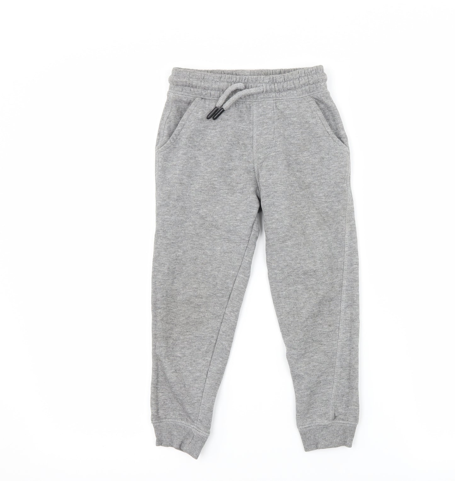 Matalan Boys Grey  Jersey Jogger Trousers Size 5 Years