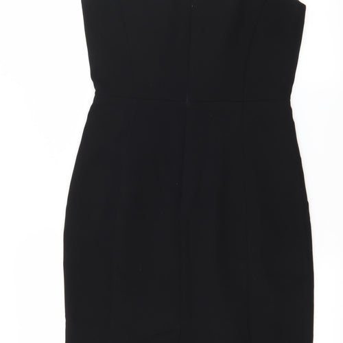 Marks and Spencer Womens Black   Sheath  Size 8