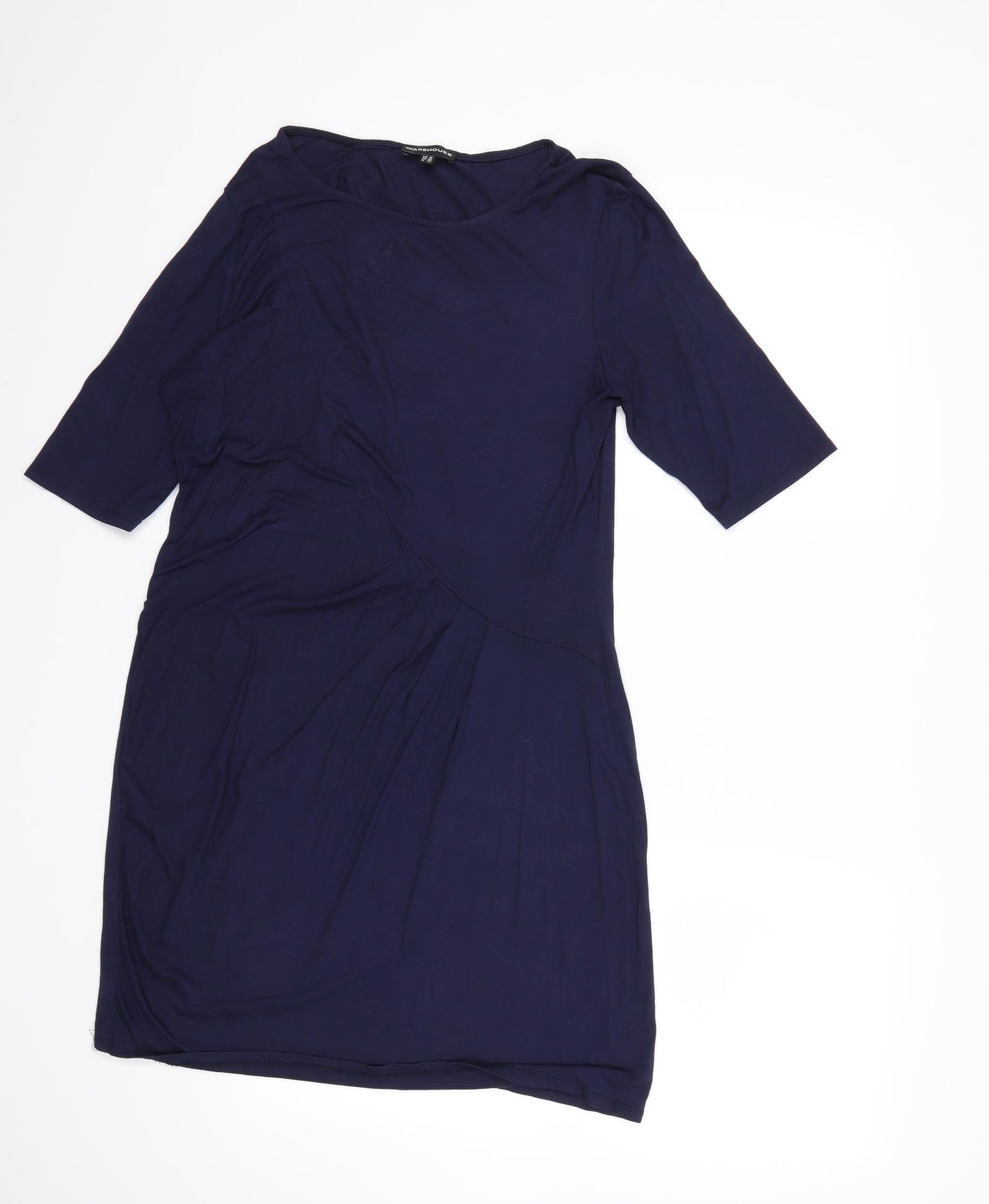 Warehouse Womens Blue   T-Shirt Dress  Size 16