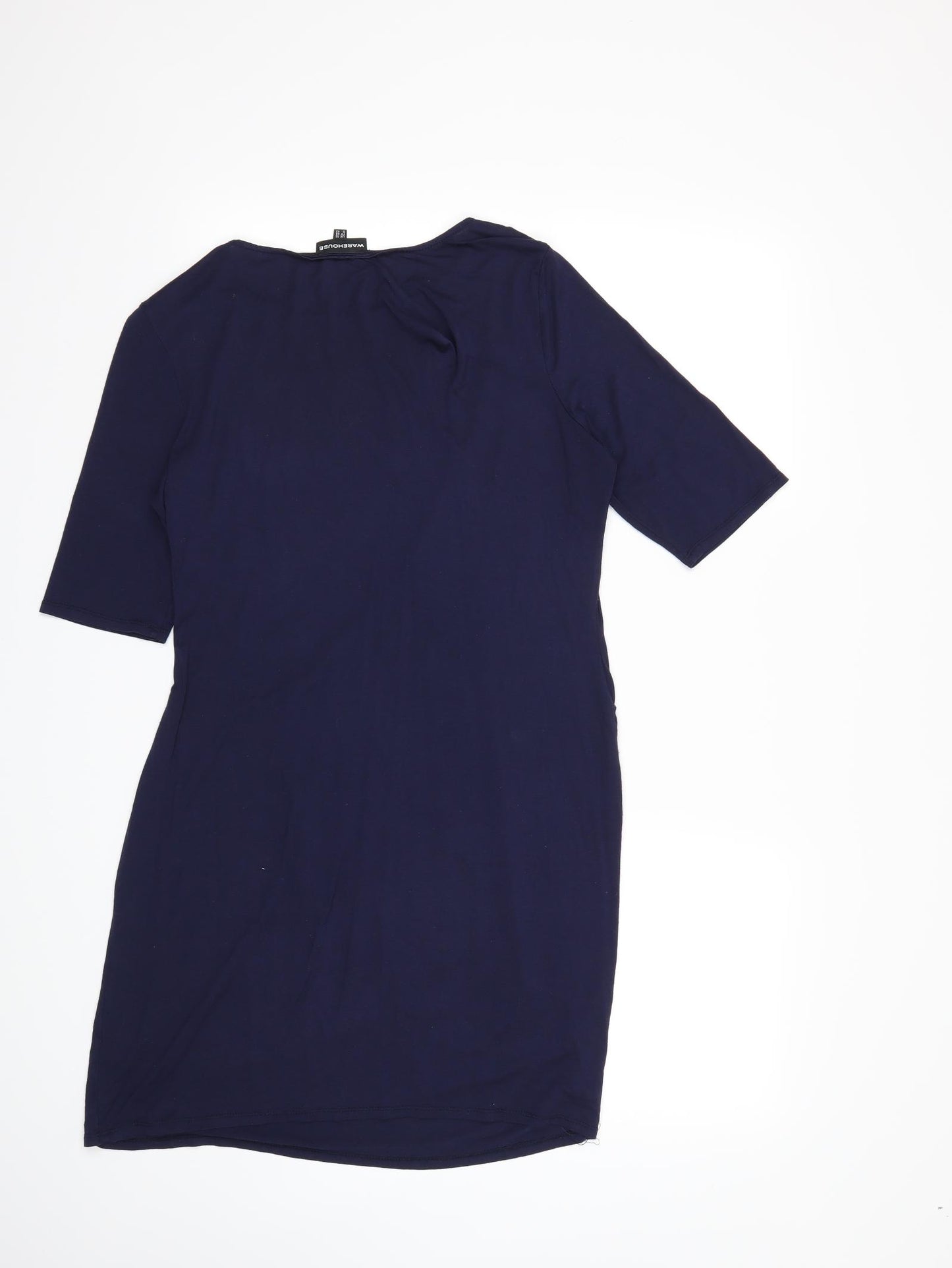 Warehouse Womens Blue   T-Shirt Dress  Size 16