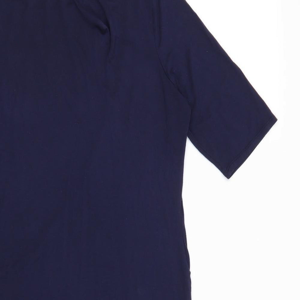 Warehouse Womens Blue   T-Shirt Dress  Size 16