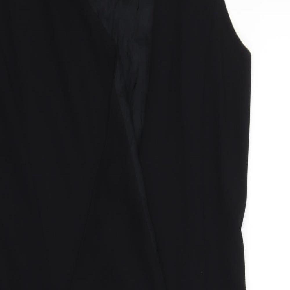 C.C.D.K Womens Black   Wrap Dress  Size 16
