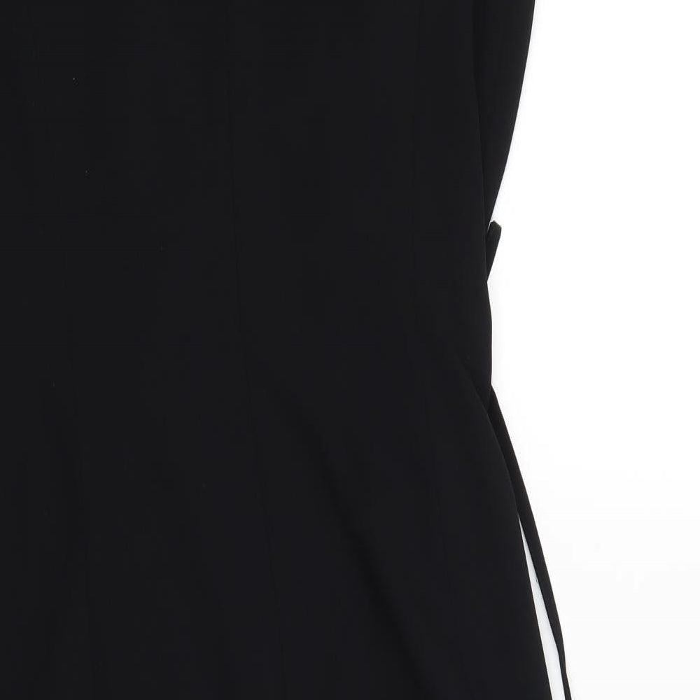 C.C.D.K Womens Black   Wrap Dress  Size 16