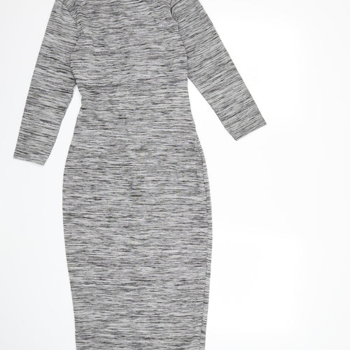 Papaya Womens Grey   Bodycon  Size 8