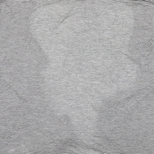 Topshop Womens Grey Striped  Cardigan Jumper Size 10