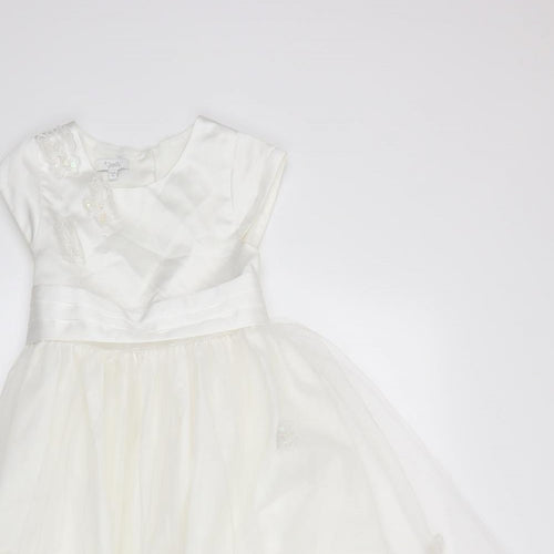Tiger Lily Womens White   Fit & Flare  Size 8